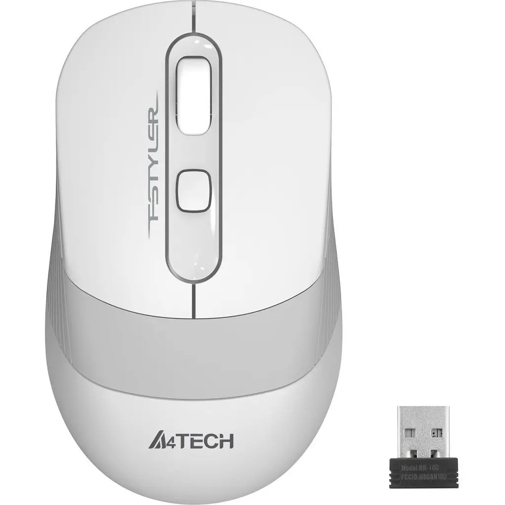 Миша A4Tech Fstyler FG10S White [135962] - фото 6