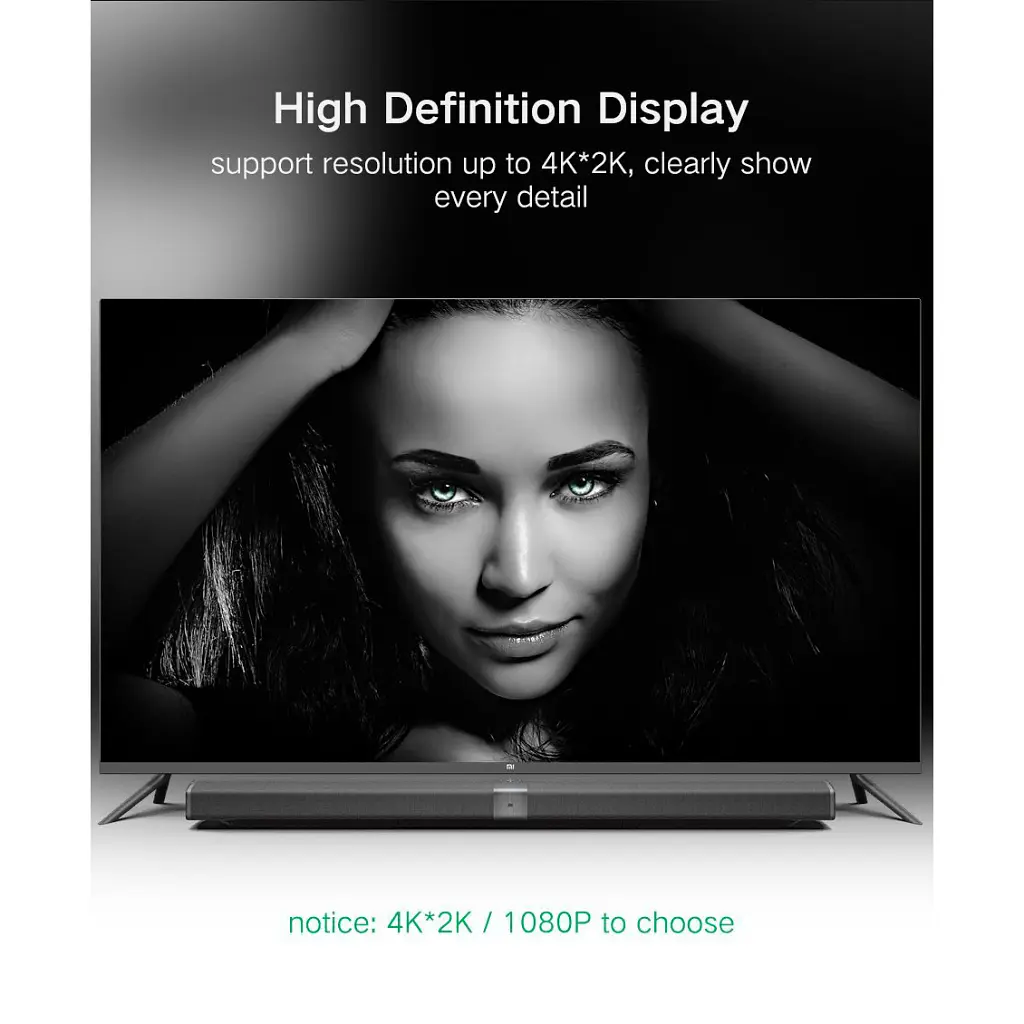Кабель мультимедійний miniDisplayPort M to HDMI M 1.5m MD101 4K black Ugreen (20848) - фото 5
