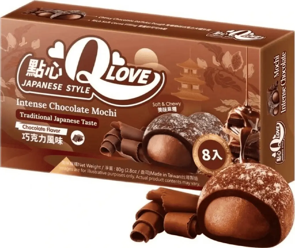 Моті QLove Intense Chocolate Mini Mochi 80г - фото 2