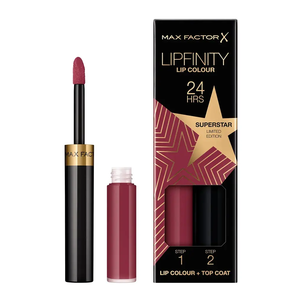 Стойкая губная помада Max Factor Lipfinity 2 Step тон 86 Superstar 2.3 мл + 1.9 г (8000019174518) - фото 3