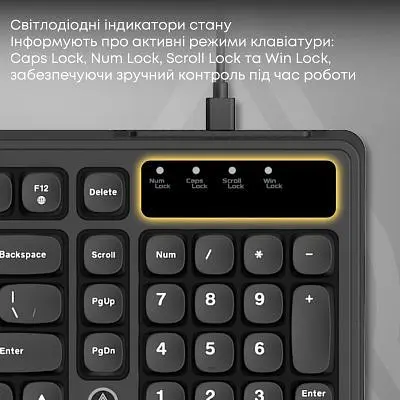 Клавіатура Ajazz AF98 USB UA Black (AF98-B) - фото 9