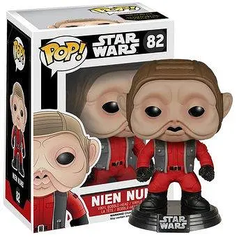 Фігурка Funko Pop Фанко Поп Nien Nunb Нієн Нунб Star Wars Зіркові війни 10 см SW NN 82 - фото 2