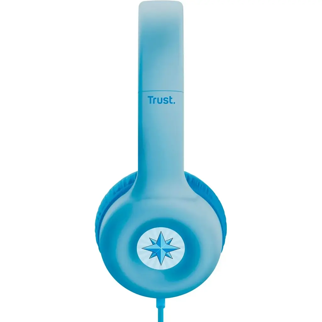 Наушники Trust Nouna Headphones mini-jack Mic синие - фото 9