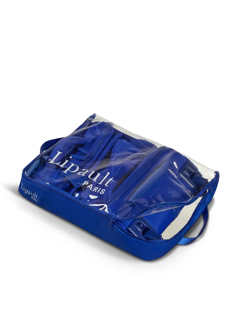 Дорожня Сумка На Колесах 55 См Lipault FOLDABLE PLUME MAGNETIC BLUE 55x37x22 P94*11002 - фото 3