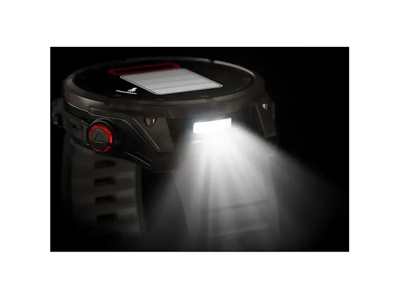 Смарт-годинник Garmin Fenix 8 Pro 47 mm AMOLED Carbon Gray DLC Titanium with Black/Pebble Gray (010-03198-00/01) - фото 8