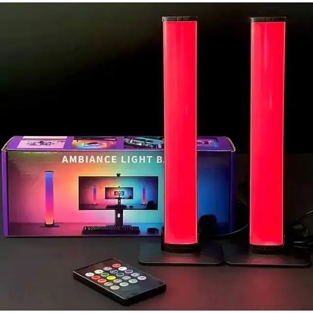Лампа настільна світлодіодна з RGB підсвічуванням, ефектом неона для геймерів з USB-живленням - фото 2