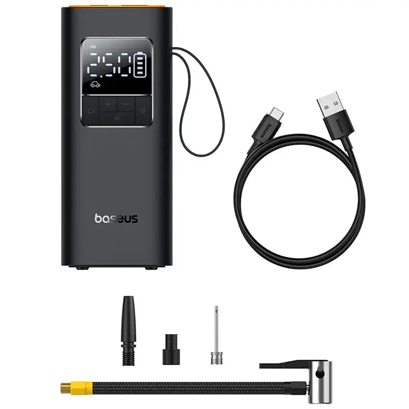 Автомобильный насос Baseus SuperMini Pro Series Wireless Car Inflator (C11159300111-00) - фото 4