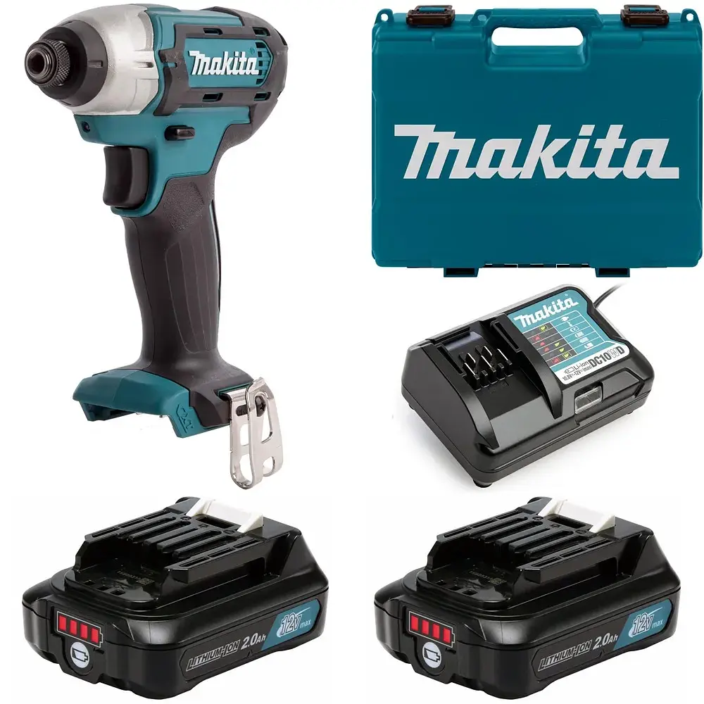 Гвинтокрут імпульсний акумуляторний Makita TD110DWAE (110 Нм, 1/4", CXT 12 В)