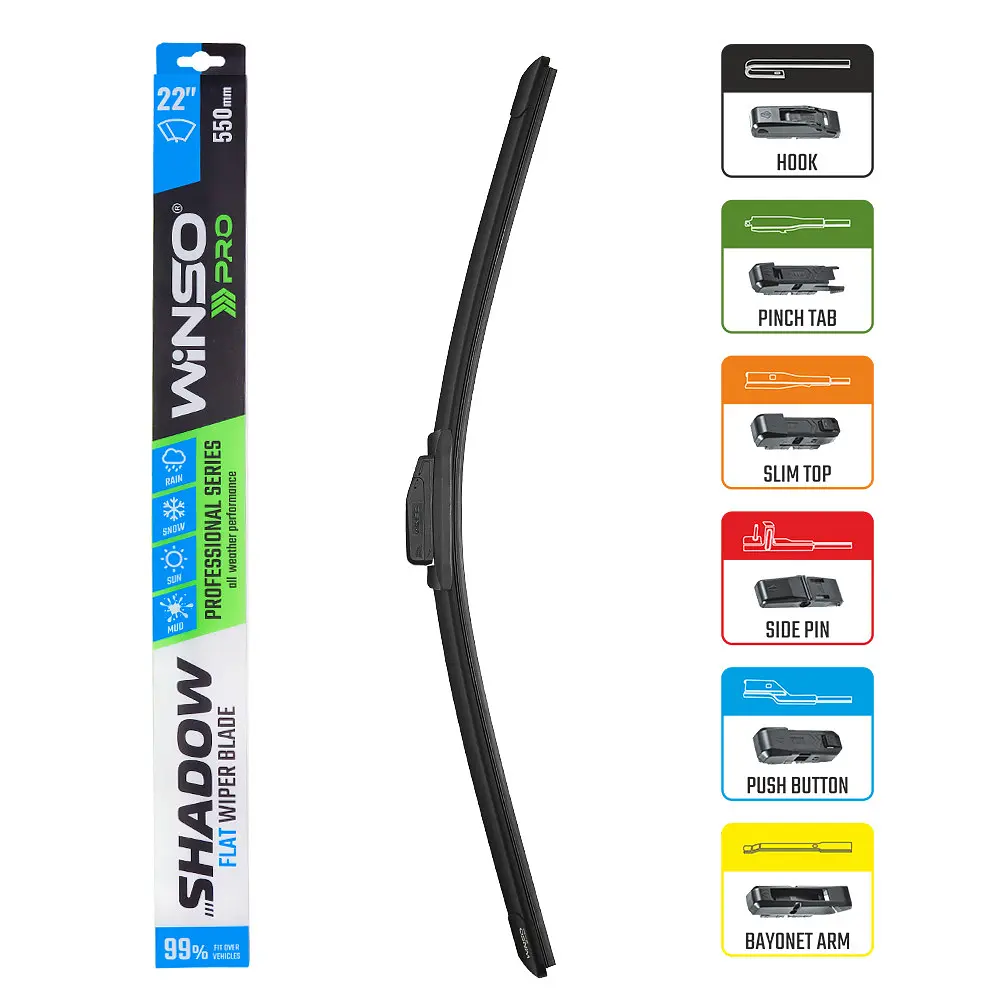 Безкаркасна щітка Winso Pro Shadow 22/550 мм (117550) - фото 3