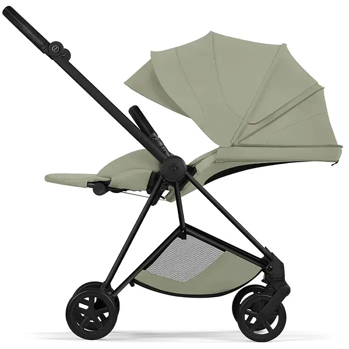 Прогулянкова коляска Cybex Mios Style 5.0 Sage Green шасі Matt Black - фото 5