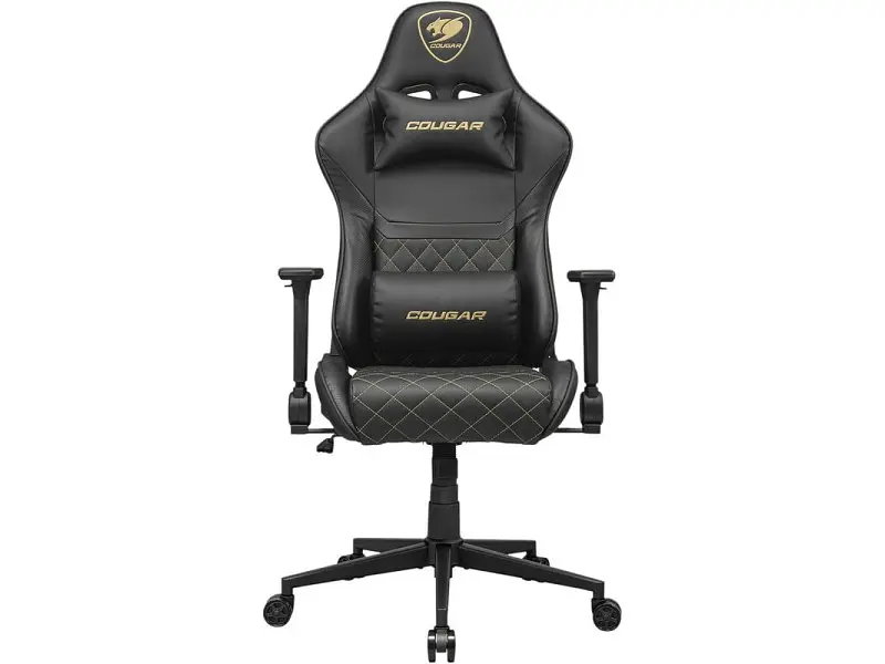 Комп'ютерне крісло для геймера Cougar Armor One V2 Gold