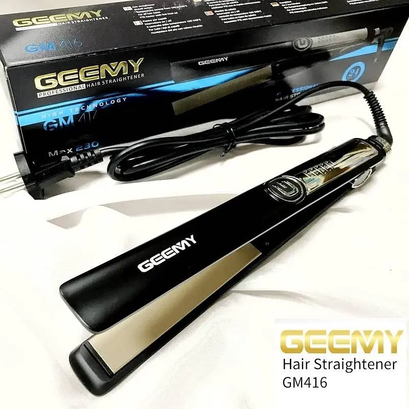 Выпрямитель Geemy Ceramic Coating Plate GM-416 Black - фото 2