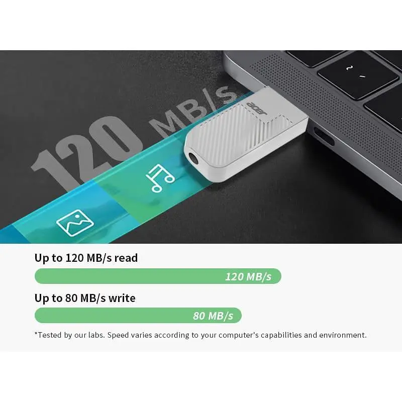 Флеш-накопичувач Acer USB Flash UP300 16GB USB 3.2 Gen1 Green (BL.9BWWA.556) - фото 11