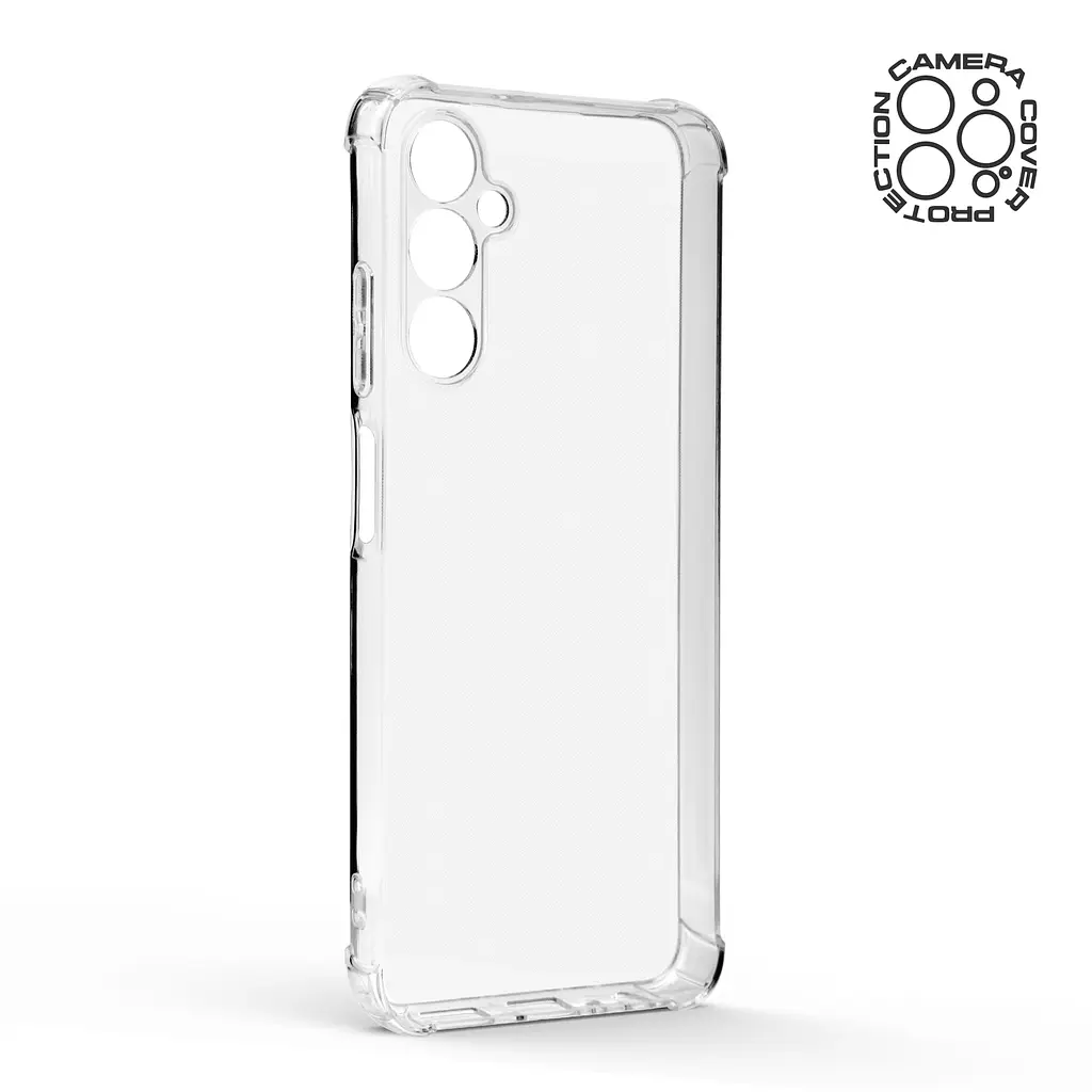 Прозрачный чехол для Samsung Galaxy A05s (A057) с защитой камеры и усиленными бортами, тонкий, силиконовый, бесцветный, ударостойкий, противоударный бампер c закрытой камерой, ArmorStandart (ARM84400) - фото 2