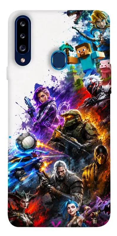 TPU чохол Demsky Gameverse для Samsung Galaxy A20s