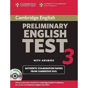 Cambridge PET 3 Self-study Pack