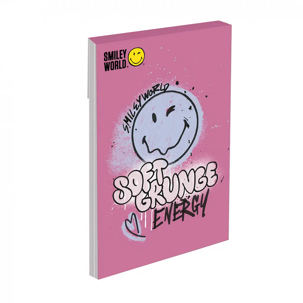 Блокнот Yes Smiley World А7 48 аркушів клітинка 1 шт. в асортименті (152572) - фото 2