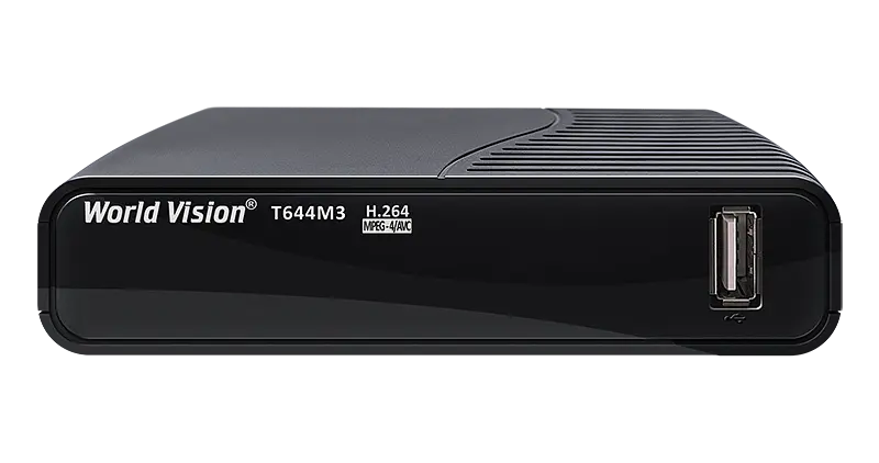 Эфирный Т2 ресивер цифровой тюнер World Vision T644M3 - фото 2