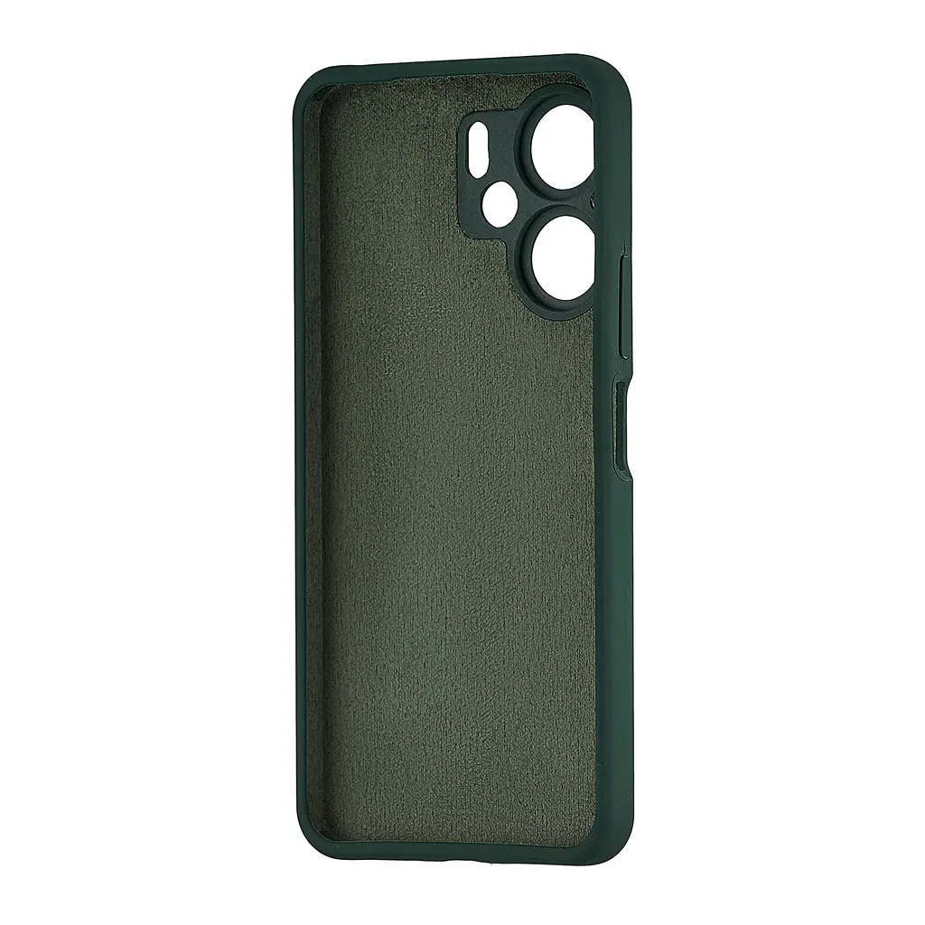 Чохол Silicone Case Xiaomi Redmi 13C 4G/Redmi 13C 5G/Poco C65/Poco M6 5G Dark Green - фото 2