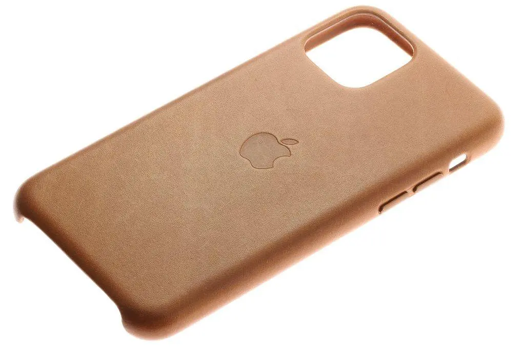 Шкіряний чохол-накладка Leather Case MWYD2ZM/A для Apple iPhone 11 Pro (5.8") Saddle Brown - фото 6