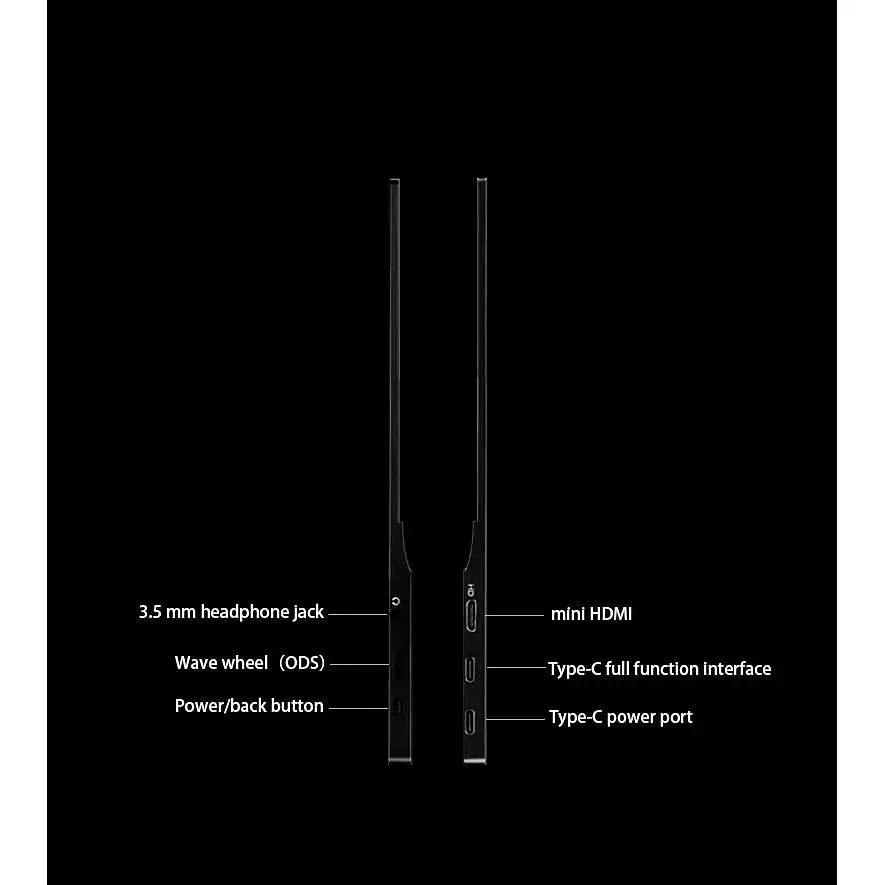 Портативный монитор ZSUS 15YZ Black [101369] - фото 7