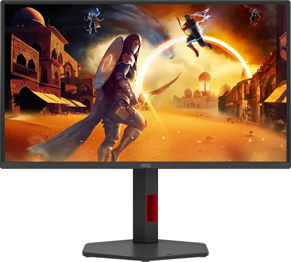 Монiтор 24.5" AOC Q25G4SR Black/Red
