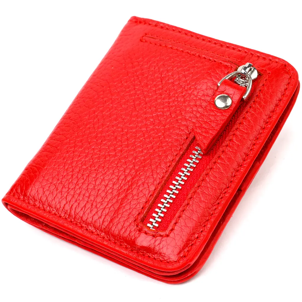 Кожаный женский кошелек Canpellini 10х9х1 см acs0025508 - фото 2