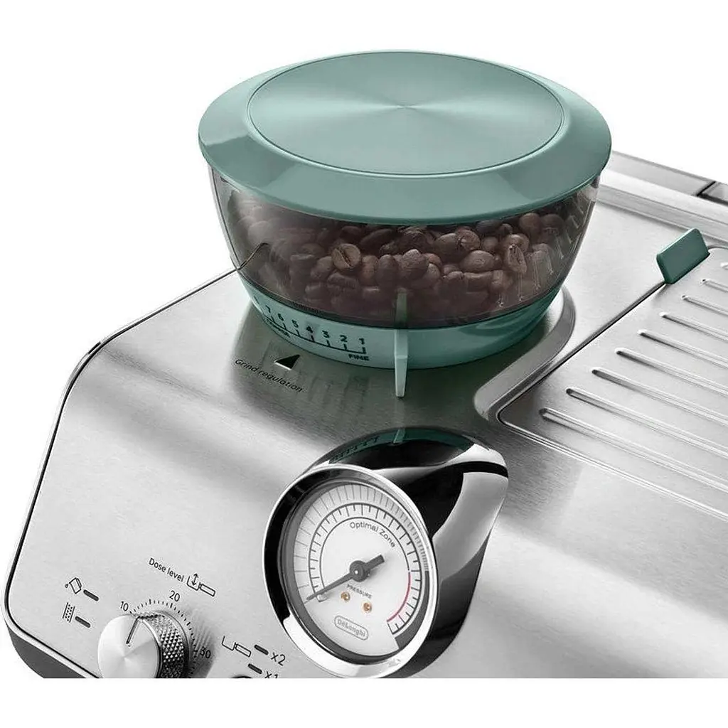 Ріжкова кавоварка еспресо DeLonghi La Specialista Arte EC9155.GR Green - фото 5