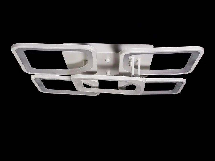 Лед люстра з діммером Diasha 8060/4+1WH dimmer - фото 2