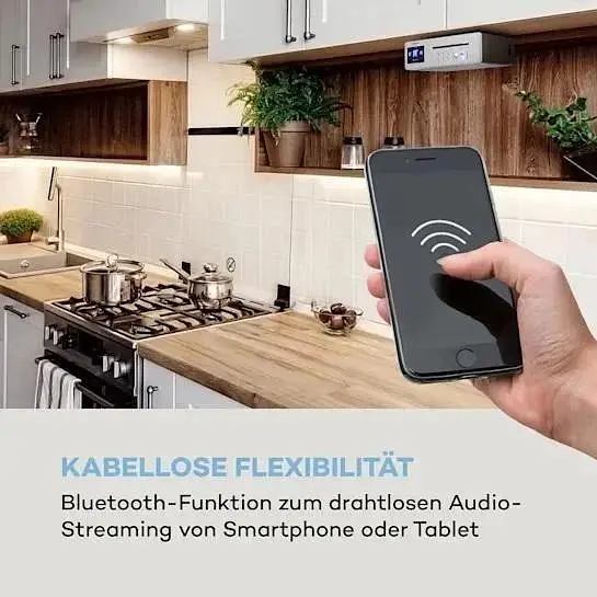 Кухонне інтернет-радіо Auna Silver Star Chef 20 Вт (10034555) - фото 3