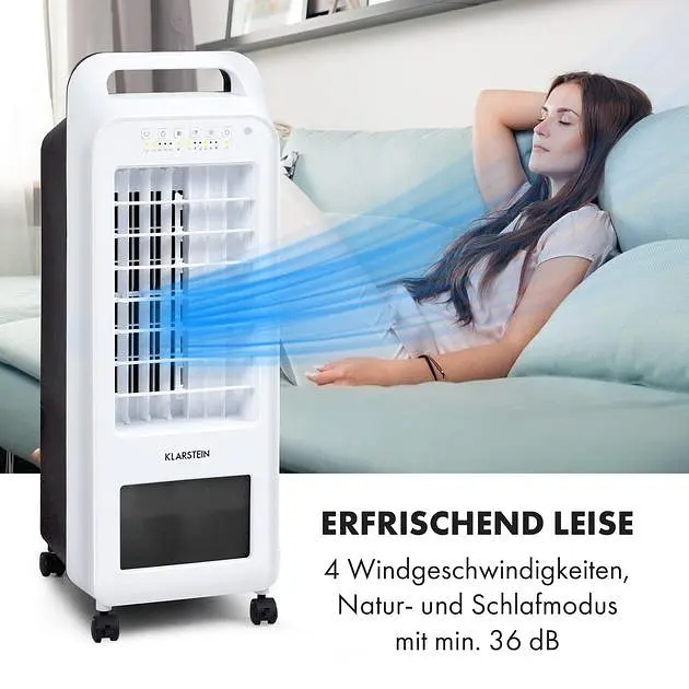 Мобільний кондиціонер-вентилятор Klarstein Cooler Rush 3-в-1 (10035824) - фото 4