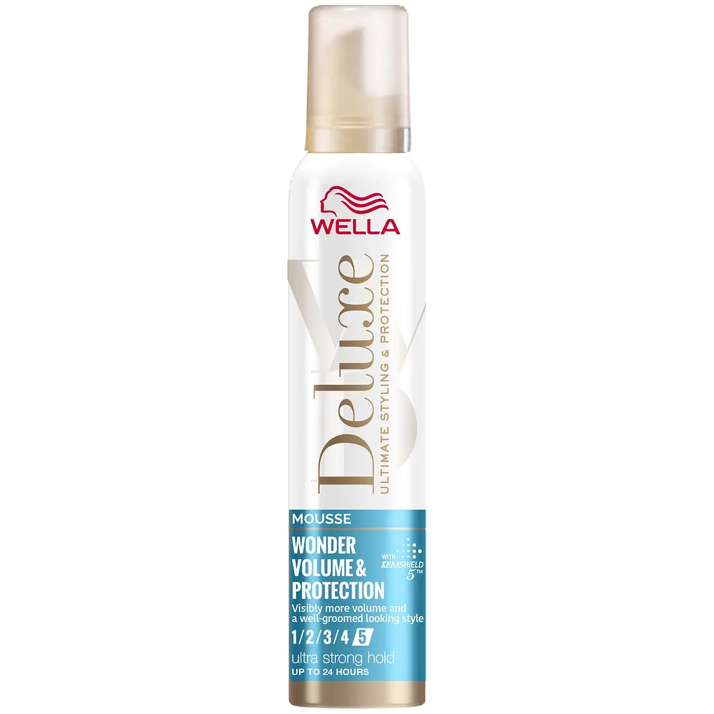 Мусс для волос Wella Deluxe Wonder Volume & Protection 200 мл - фото 1
