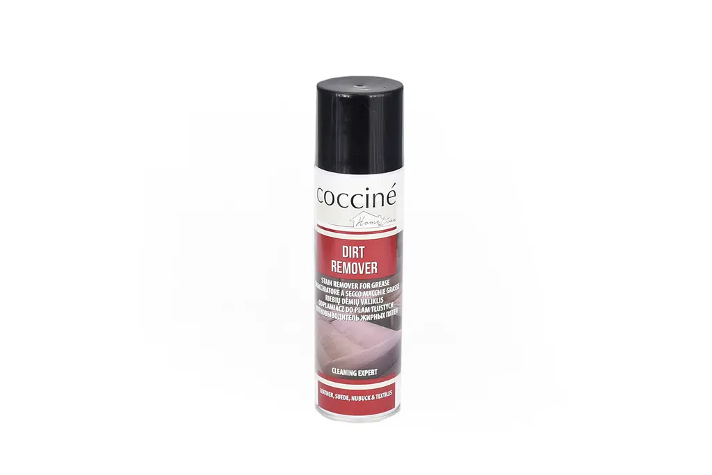 Плямовивідник у спреї Coccine Dirt Remover 250 мл сухе чищення замші, нубуку та тканини