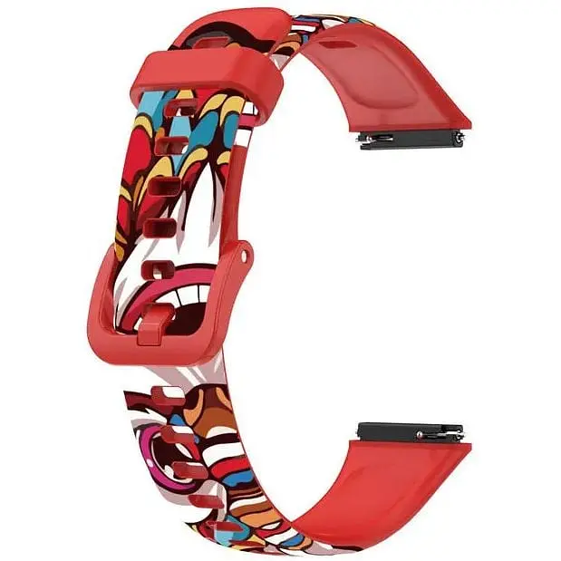 Силиконовый ремешок Becover Modern Style для Huawei Band 7/Honor Band 7 Lion (709450) - фото 2