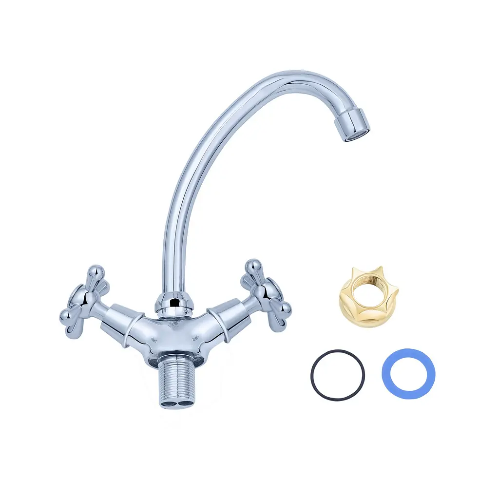 Змішувач для кухні Agua Toledo-C030 CV012077, Хром - фото 4