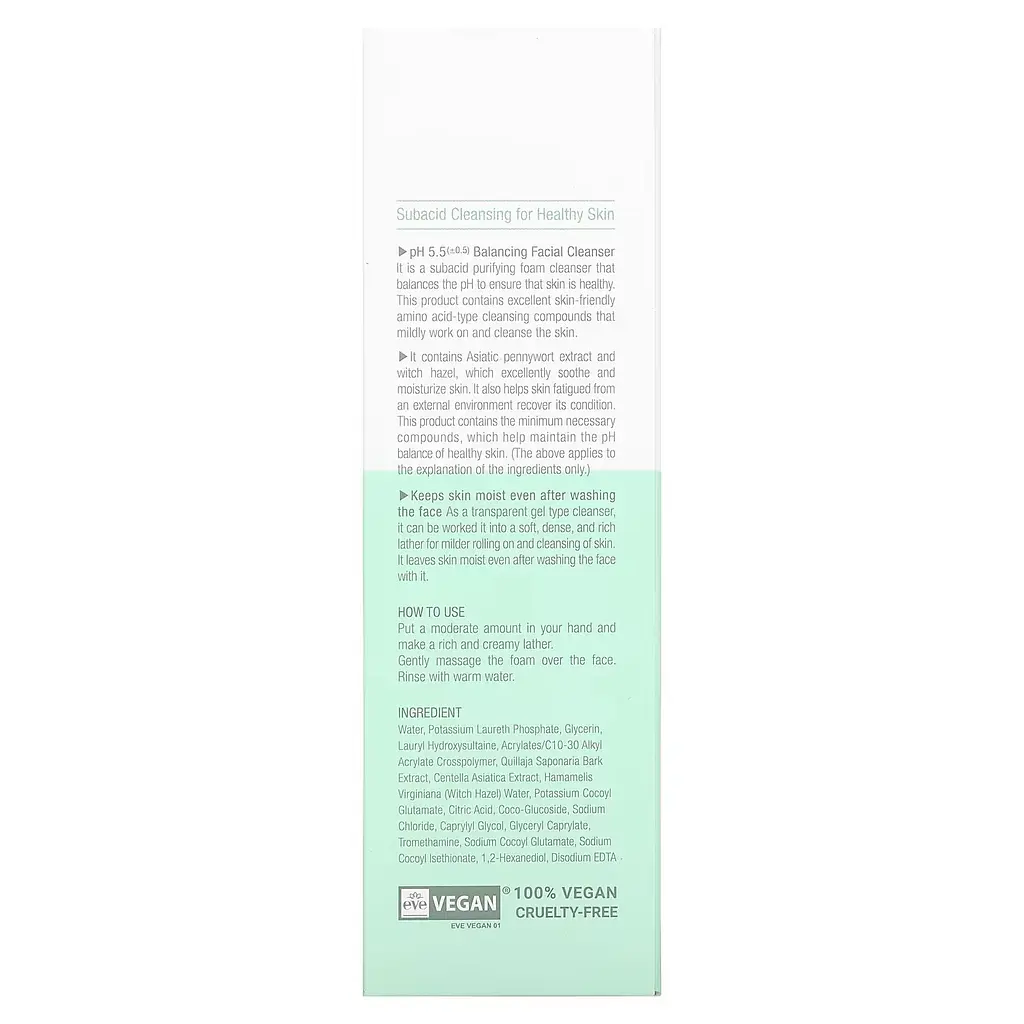 Очищаюча пінка для вмивання Heimish All Clean Green Foam з нейтральним РН 150 г - фото 4