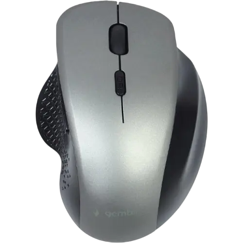 Миша бездротова Gembird MUSW-6B-02-BG Black/Gray - фото 2