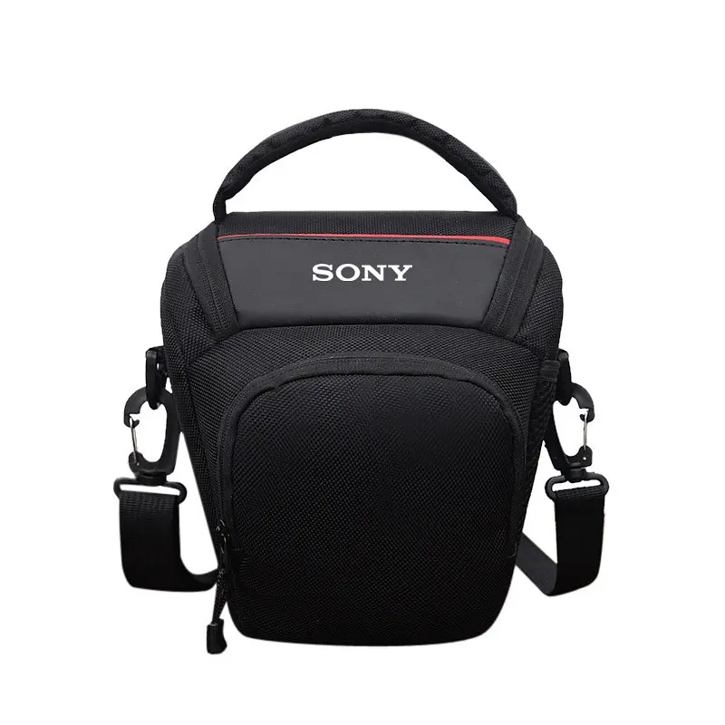 Фотосумка універсальна протиударна Sony α Чорний з червоним (IBF049B)