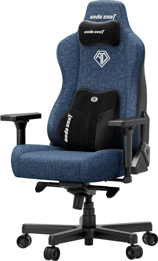 Ігрове крісло Anda Seat Kaiser 3E XL Dark Blue Fabric (AD23YC-XL-09-S-CF-S01) - фото 3