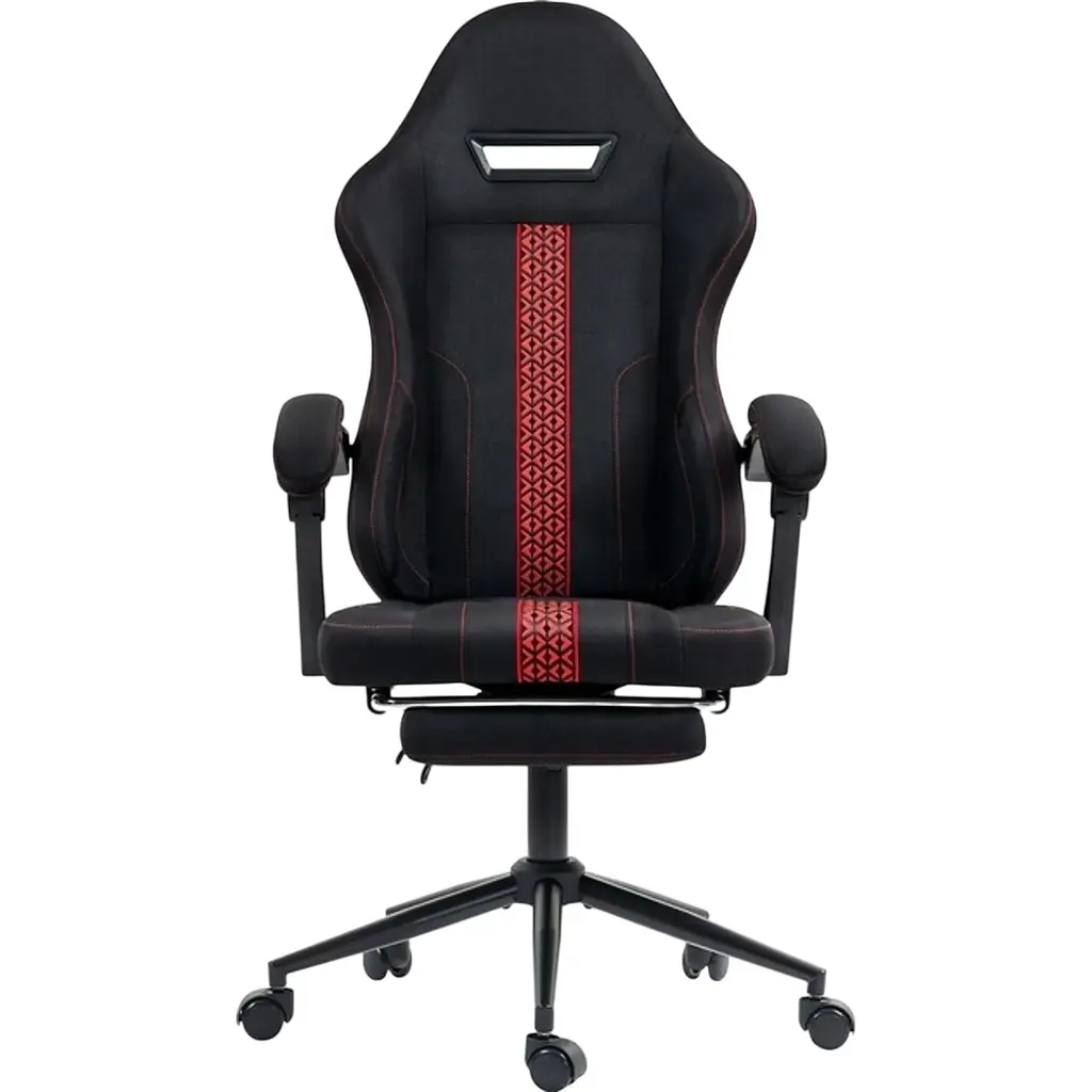 Геймерське крісло GT Racer X-2331 Fabric Black/Red [166919] - фото 2