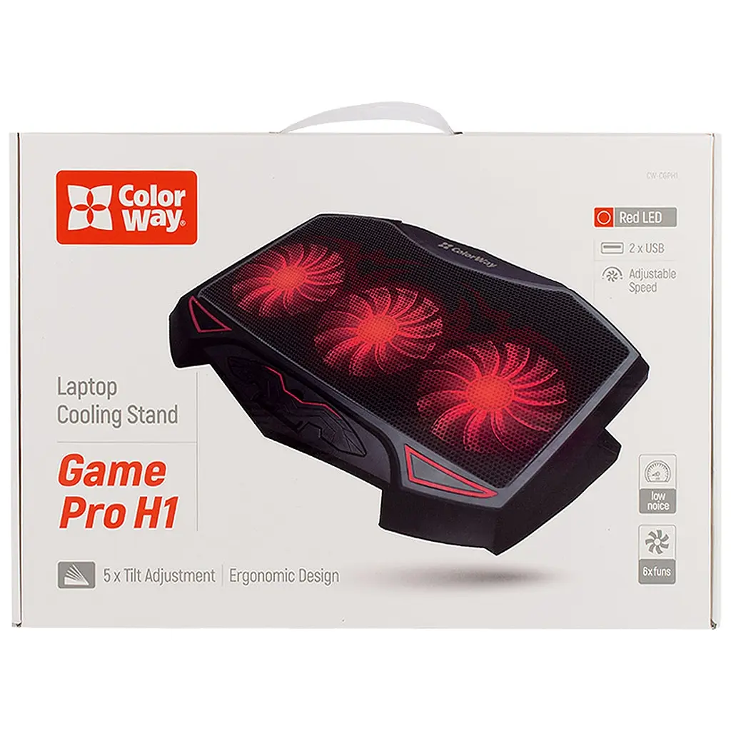 Підставка до ноутбука ColorWay Cooling Game Pro H1, 10-17 (CW-CGPH1) - фото 11