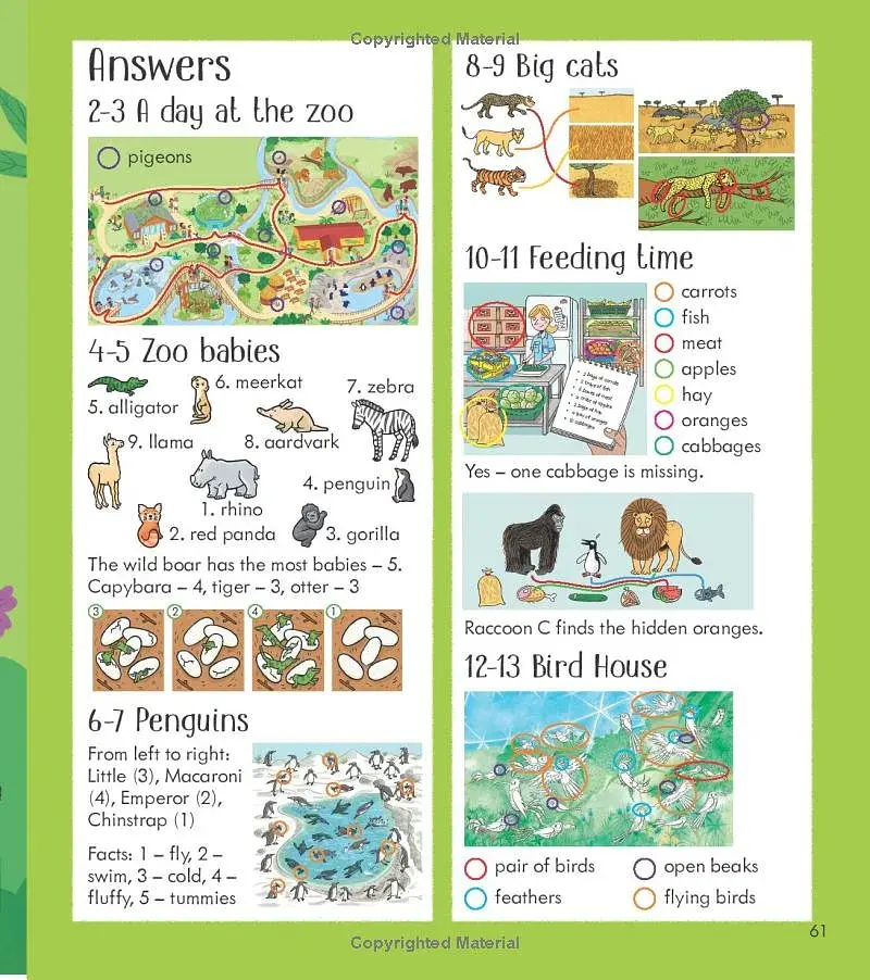 Little Children's Zoo Activity Book - фото 6