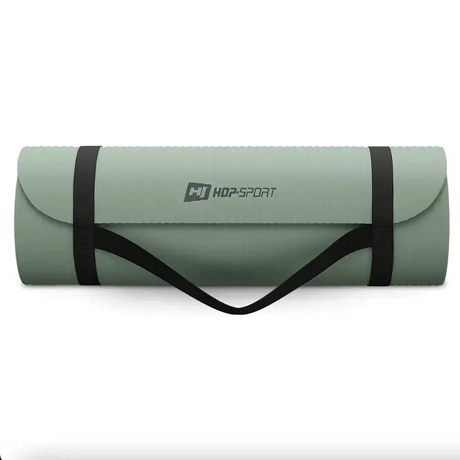 Коврик для йоги Hop-Sport HS-NB015GM NBR 1,5см оливковий - фото 8