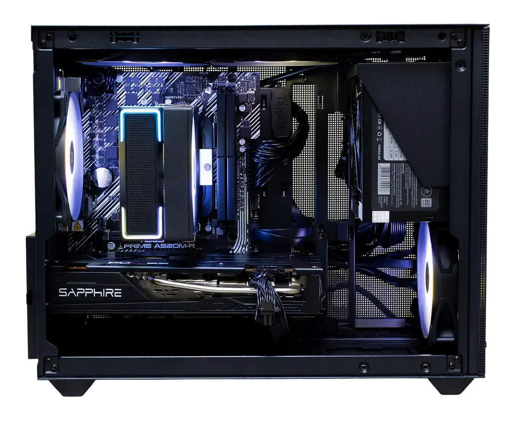Ігровий ПК Tera Сompact Densus NA5700X (RX 5700 XT 8GB / Ryzen 5 5500 / 16GB DDR4 / SSD 1TB) - фото 3