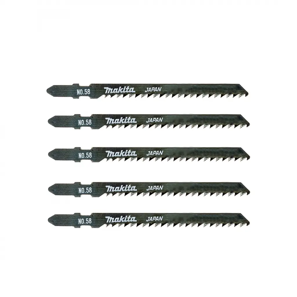 Набір полотен HСS для лобзика по дереву Makita A-86577 (5 шт) - фото 2