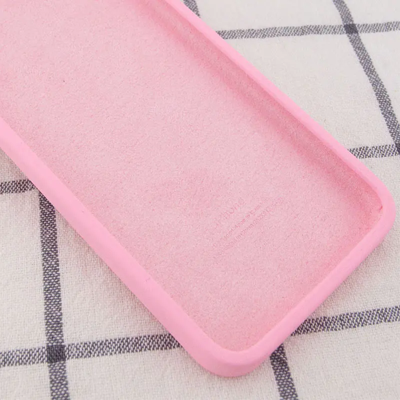 Чохол Silk Square Full Camera Protective (AA) NO LOGO для Apple iPhone 11 (6.1") Рожевий / Light pink - фото 3