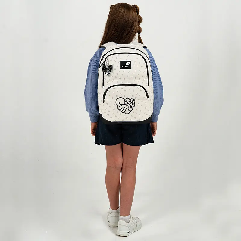 Рюкзак Kite Education 585 Shimmer&Smile Бежевий (K26-585M-2) - фото 18
