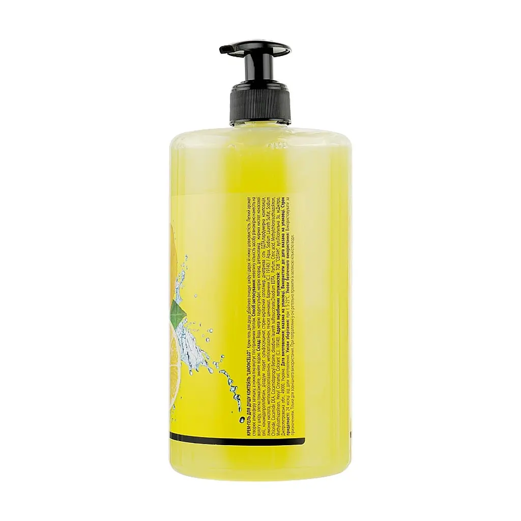 Гель для душу Ekolan Limoncello крем-коктейль 1000 г (4820217131719) - фото 2