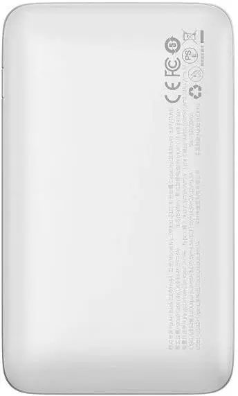Внешний аккумулятор Baseus Bipow Pro 20000 mAh 22.5 OE PPBD040302 белый - фото 3