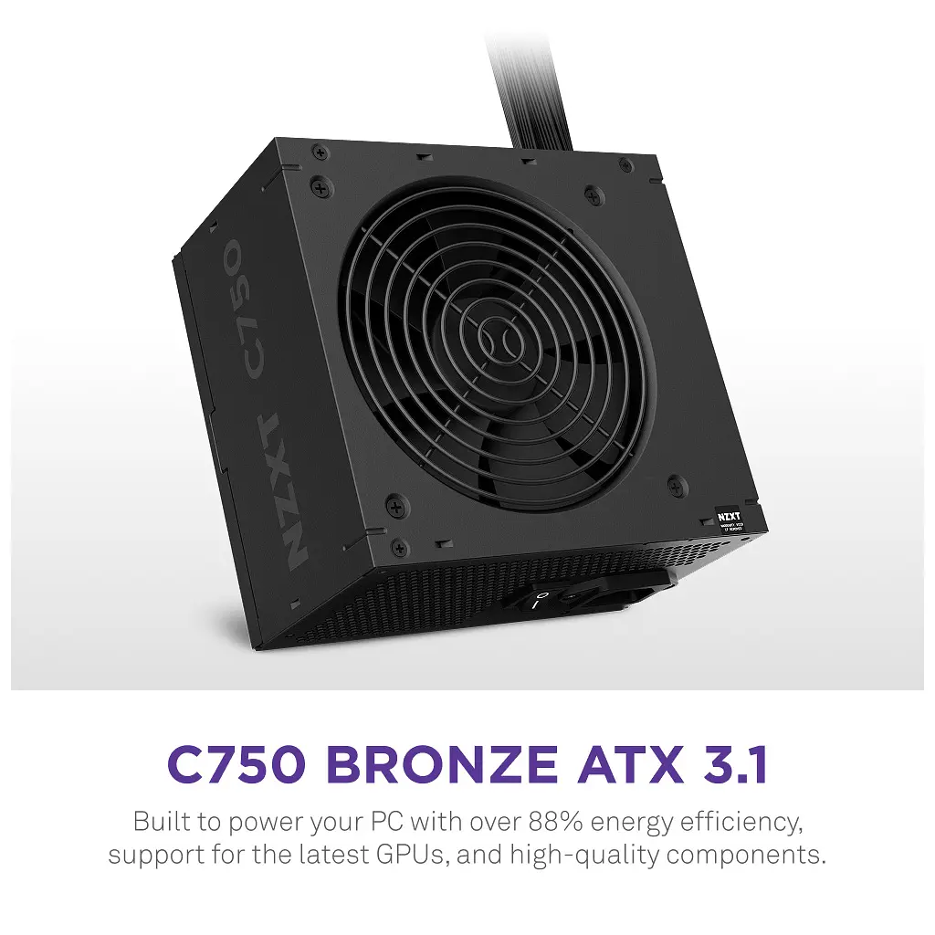 Блок живлення NZXT 750W (PA-7B3BB-EU) - фото 2